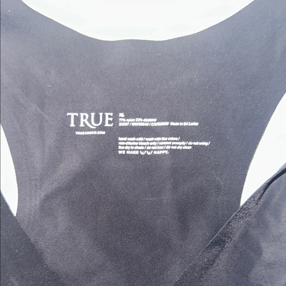 True & Co. Black Shapewear Tank - Size XL NWT - Picture 2 of 5